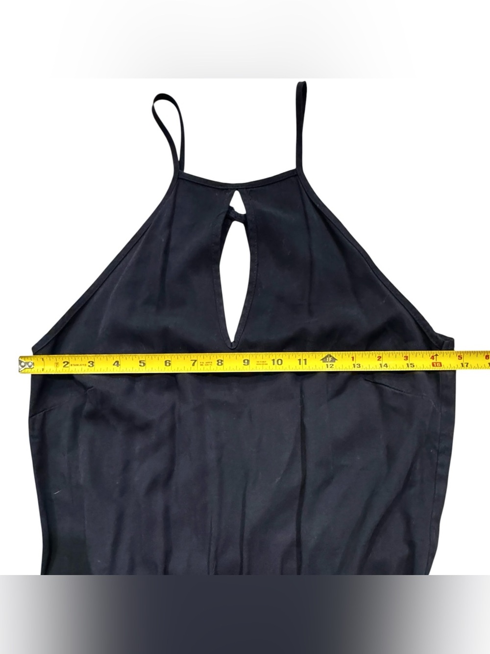 NEW! Project Social T Los Angeles Black Keyhole Romper - Size Small - Picture 6 of 9